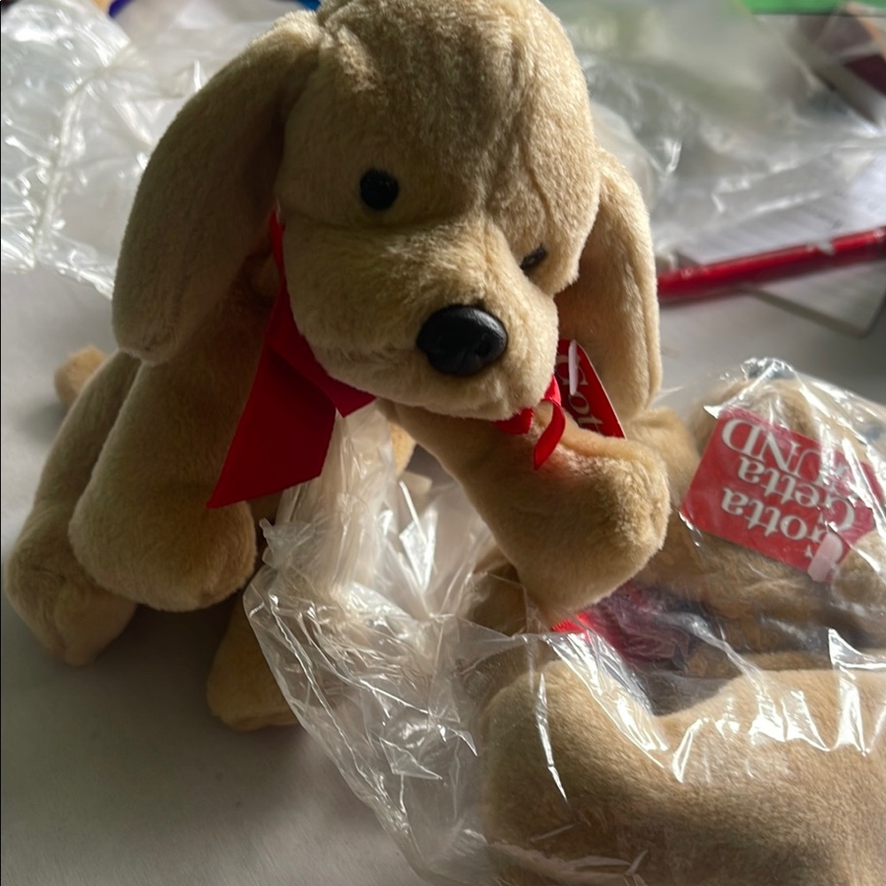 Gund x 4  Plush Dog